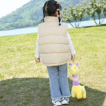 Corduroy Puff Vest