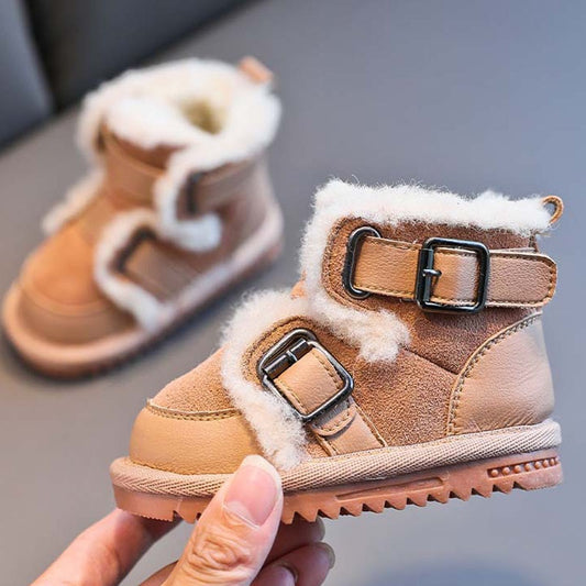 Genuine Leather Snow Boots