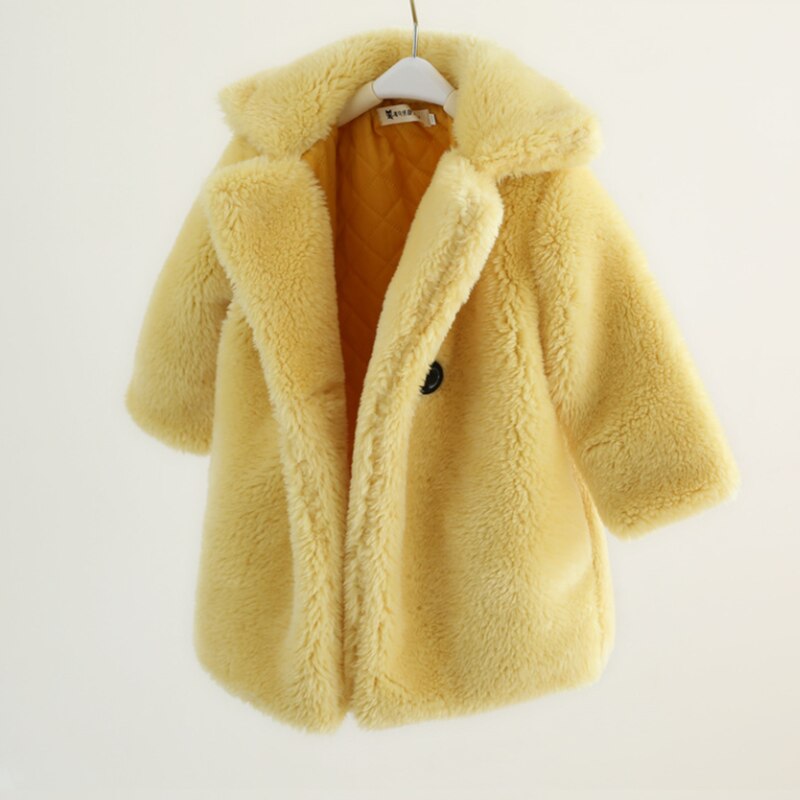 Girls Faux Fur Coats - My Store