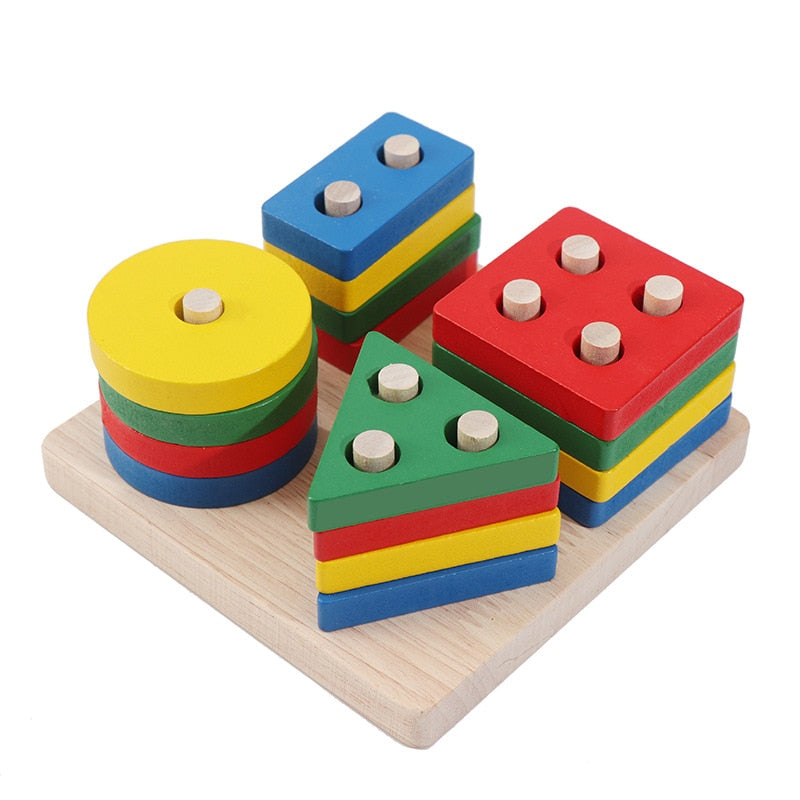 Montessori Wooden Toys for Babies - My Store