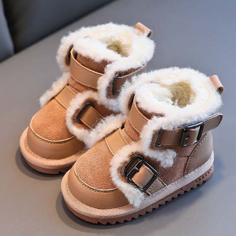 Genuine Leather Snow Boots - My Store