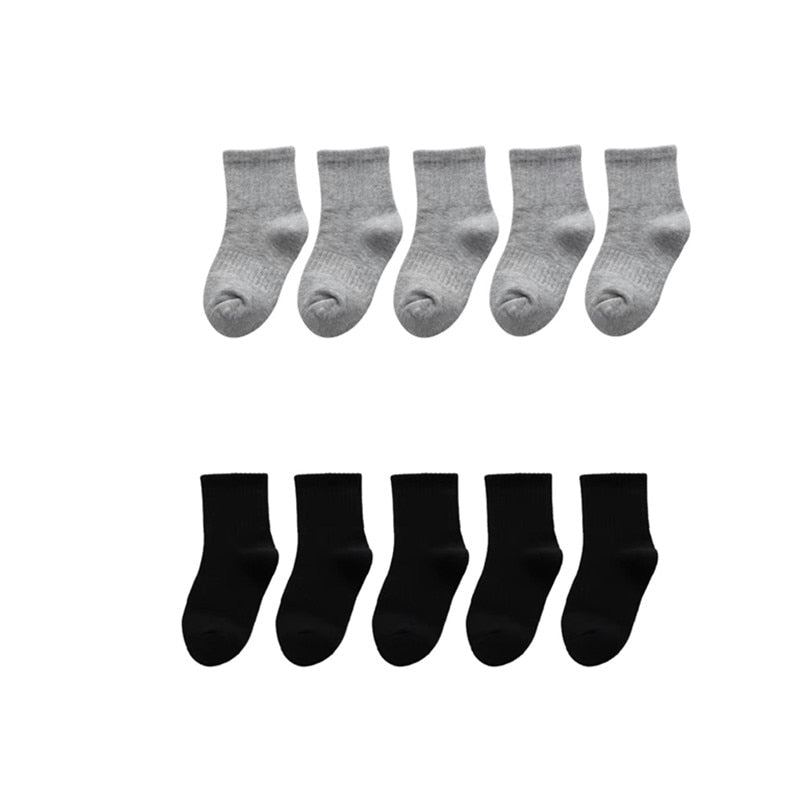 Cotton High Quality Girls Boys Socks - My Store