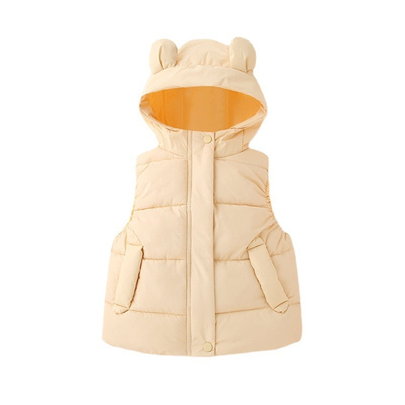 Winter Kids Hooded Vest - My Store