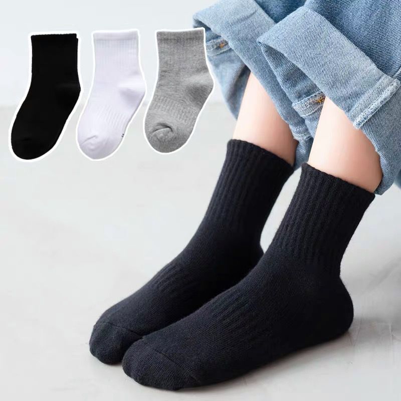 Cotton High Quality Girls Boys Socks - My Store