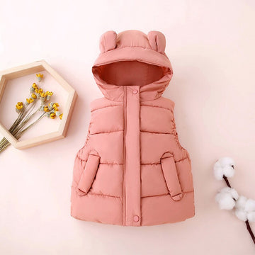 Winter Kids Hooded Vest - My Store