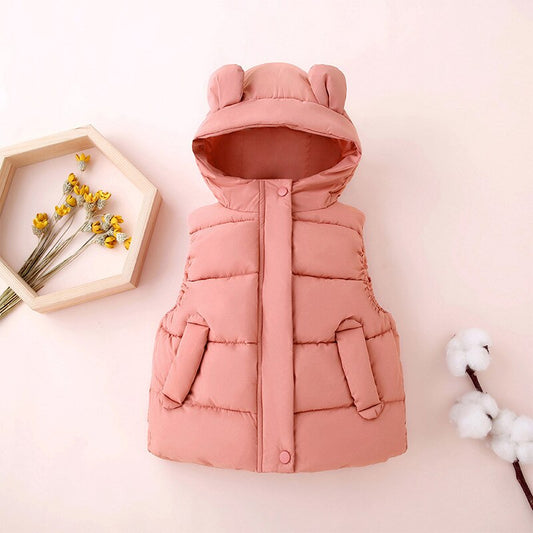 Winter Kids Hooded Vest