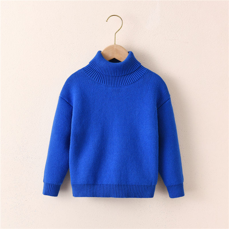 Casual Thick Warm Fleece Turtle-neck Sweaters - My Store