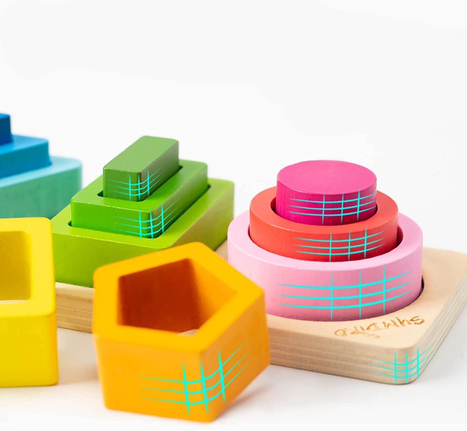 Educational Shape Color Sorter Preschool Kids Toys - My Store