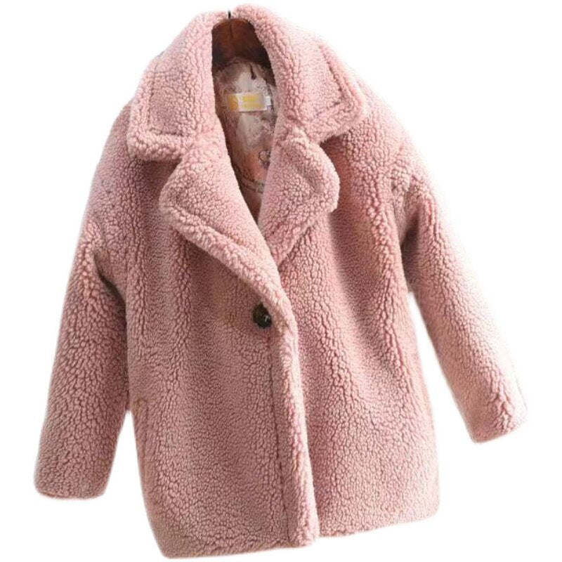 Winter Faux Fur Children Coat - My Store