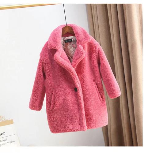 Winter Faux Fur Children Coat - My Store