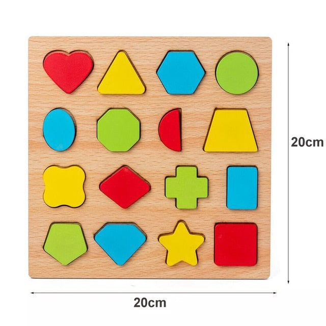 Montessori Wooden Toys for Babies - My Store