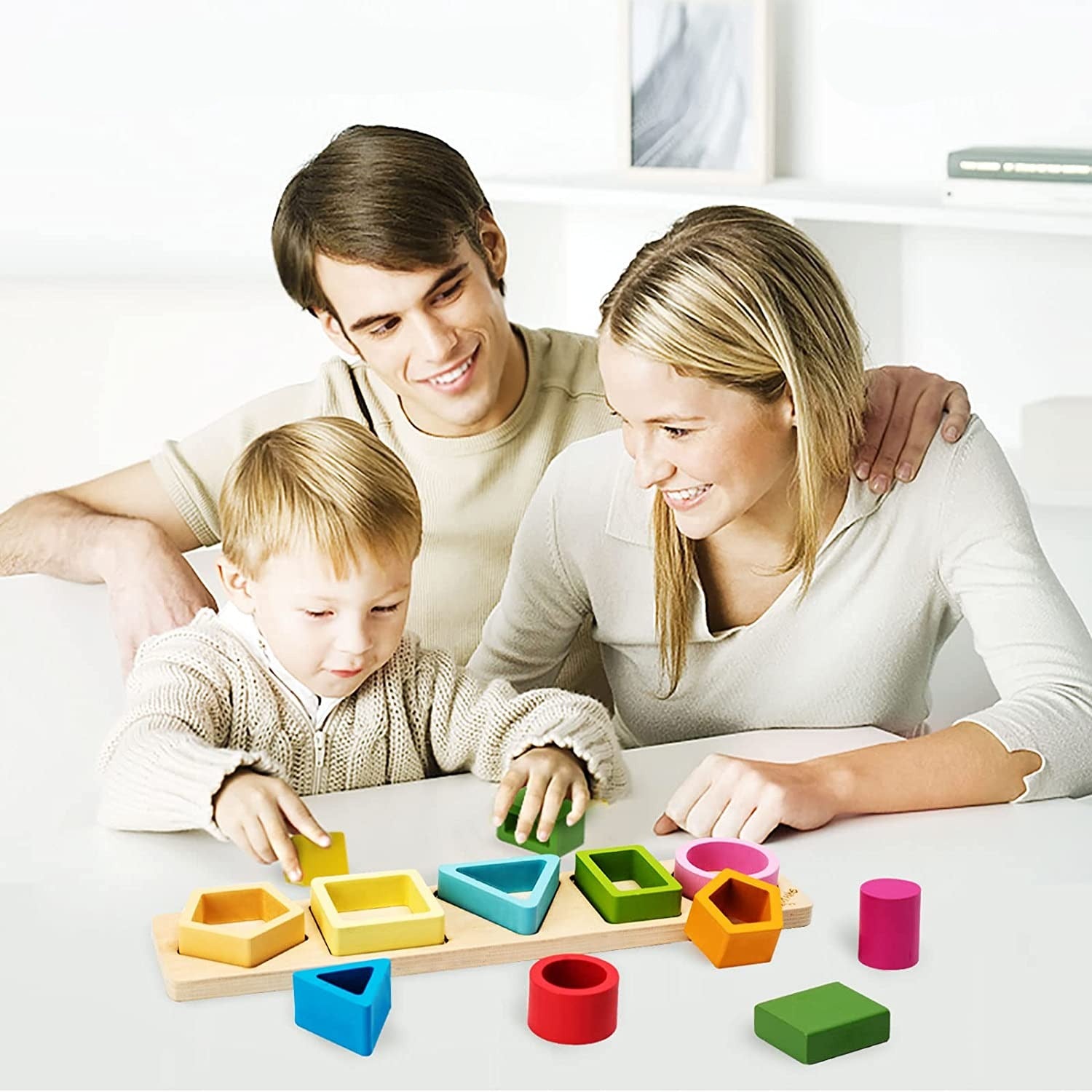 Educational Shape Color Sorter Preschool Kids Toys - My Store