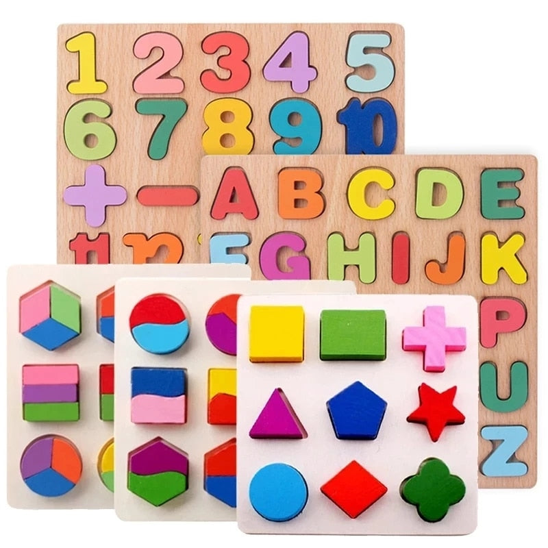 Montessori Wooden Toys for Babies - My Store